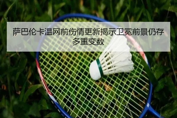 萨巴伦卡温网前伤情更新揭示卫冕前景仍存多重变数